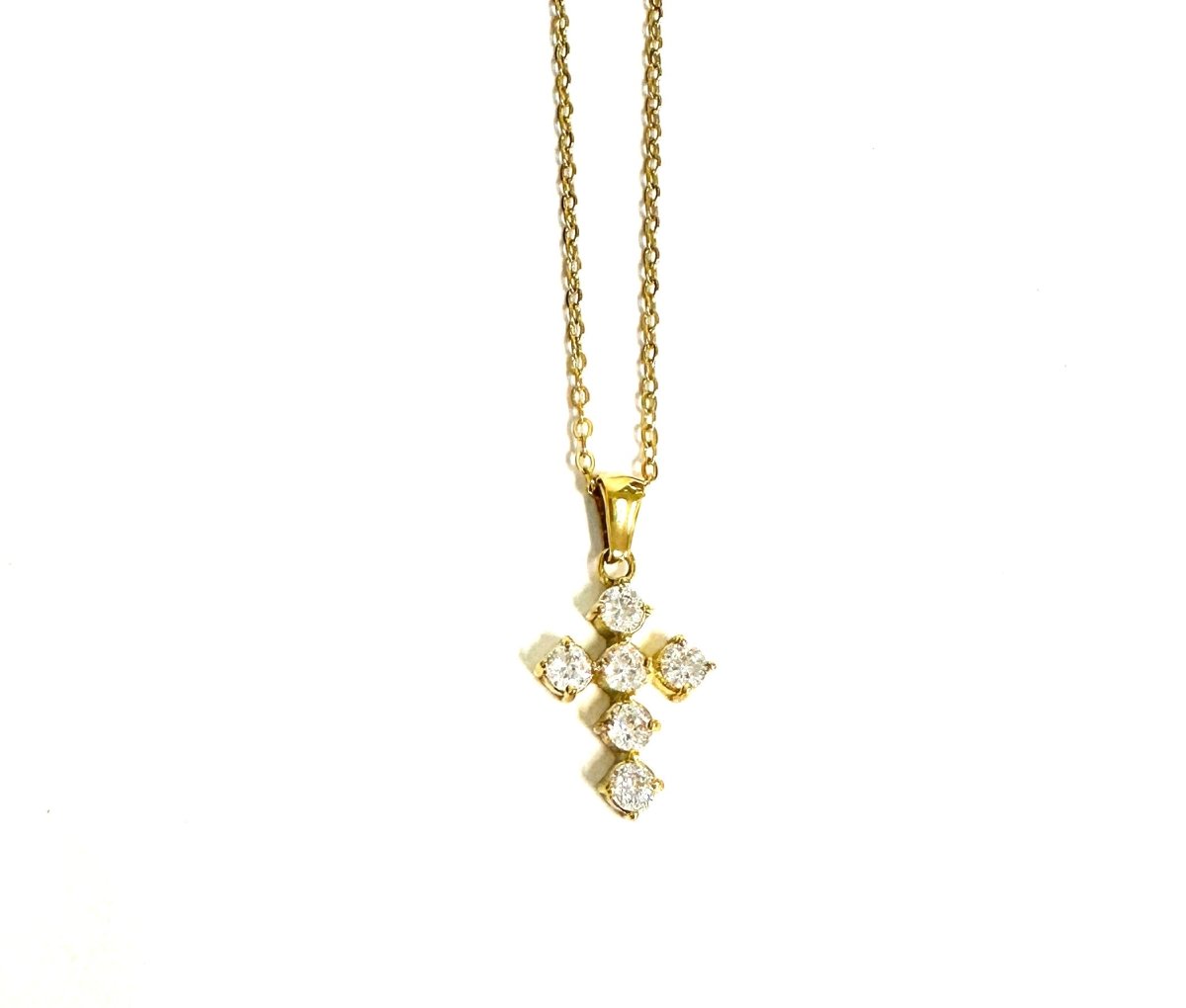The Elisabeth Dainty Cross Necklace
