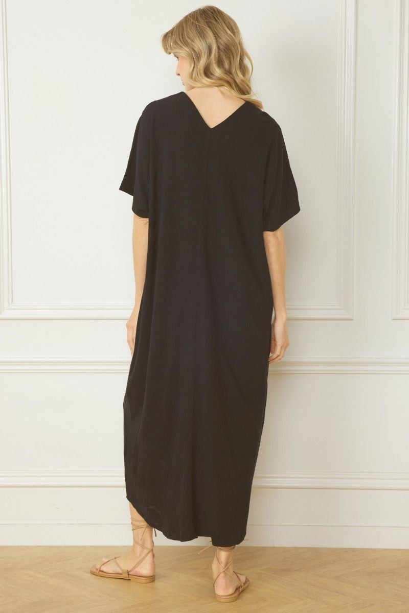 The Tiffany Solid Dress -2 Colors