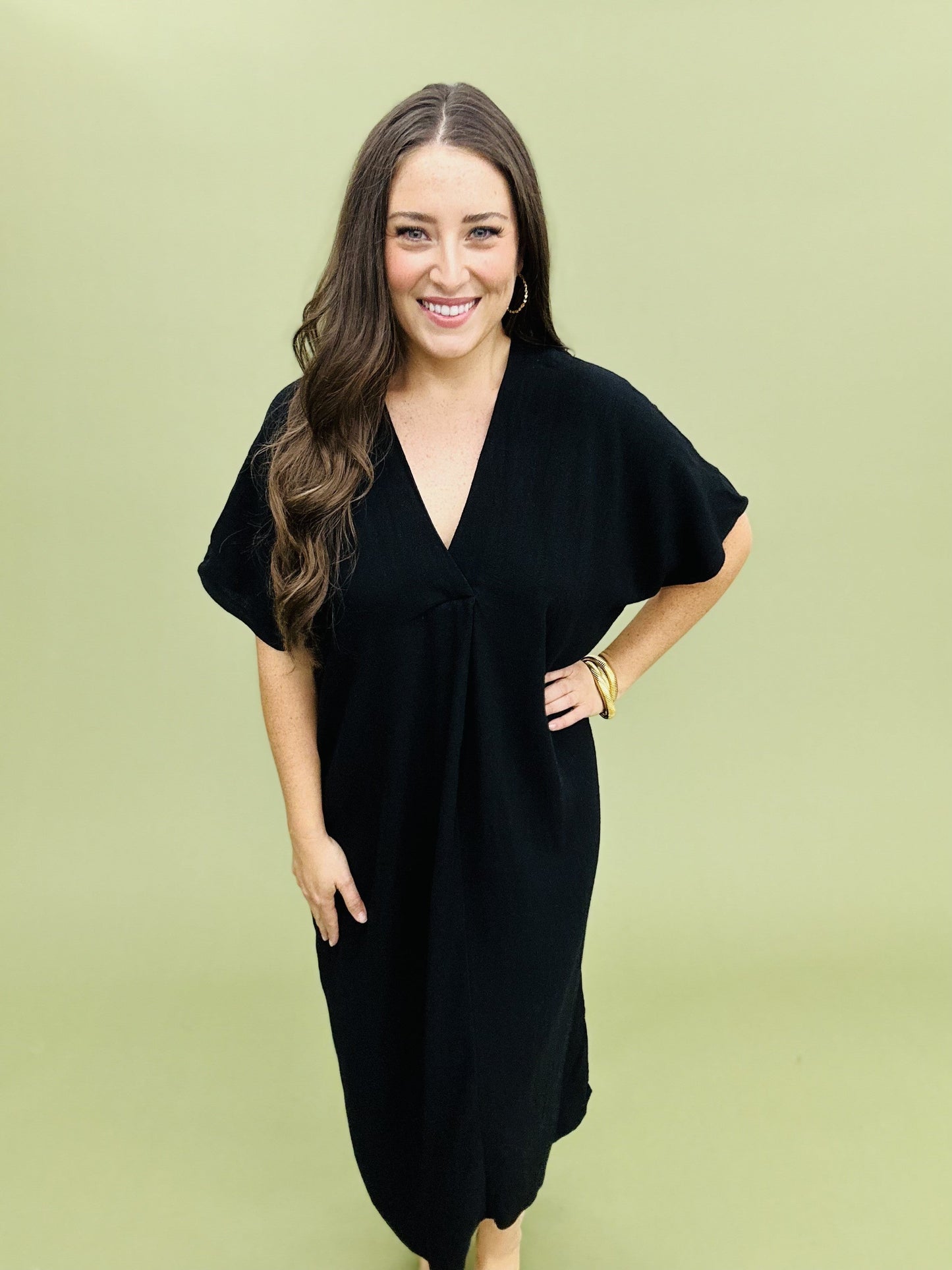 The Tiffany Solid Dress -2 Colors