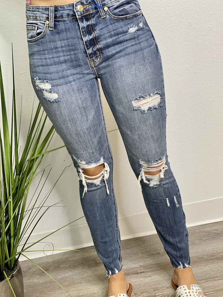 The Haney High Rise Skinnies