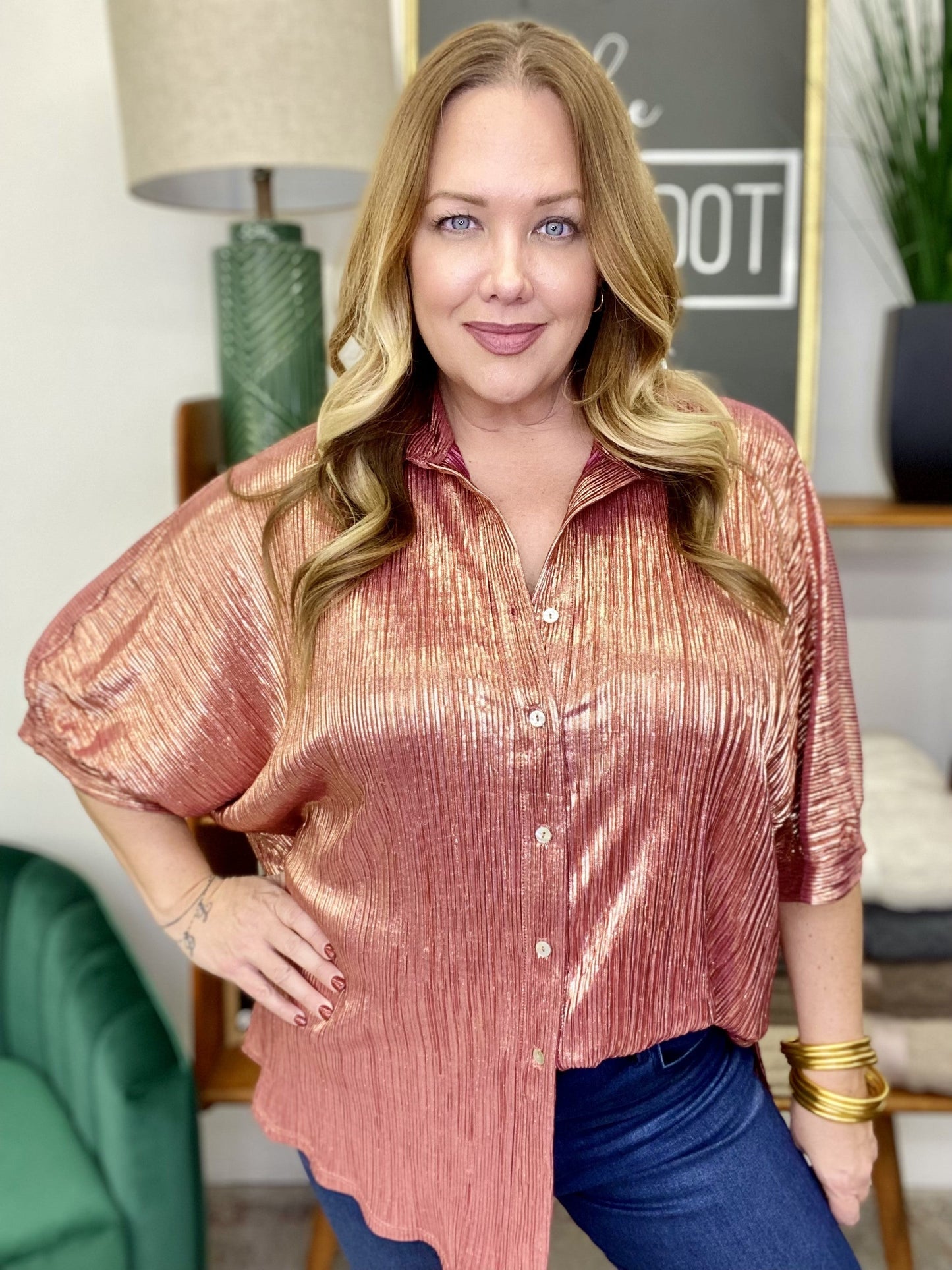 The Rose Glam Arizona Top