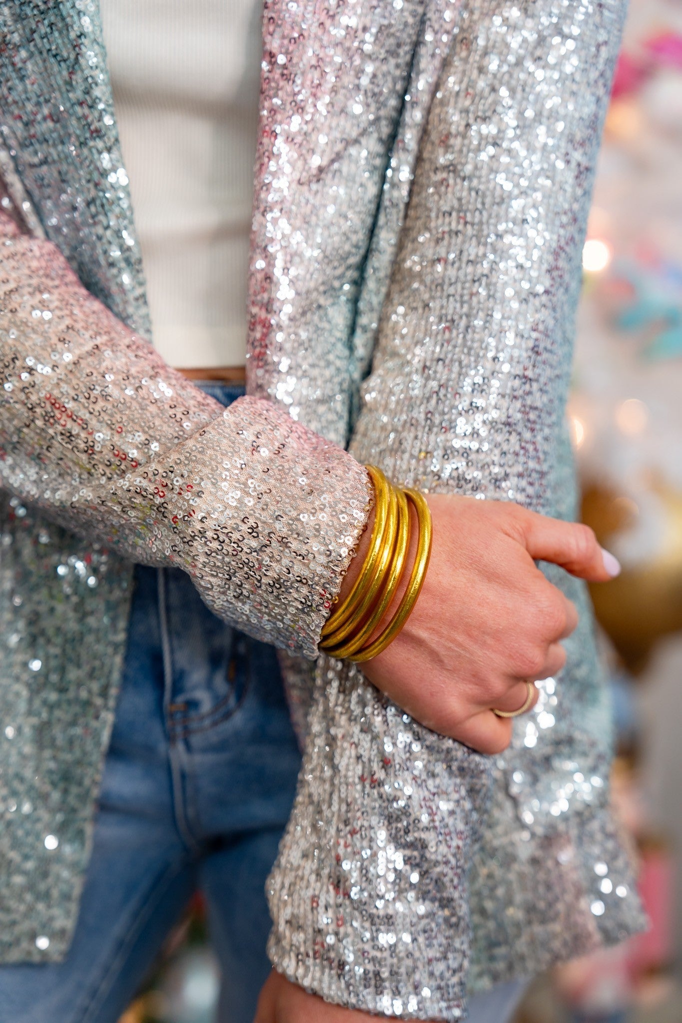 The Ombre Sequin Jacket