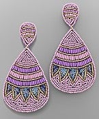 The Beaded Teardrops-6 Colors