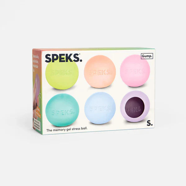 Speks Gump Stress Ball Mini 6 Pack