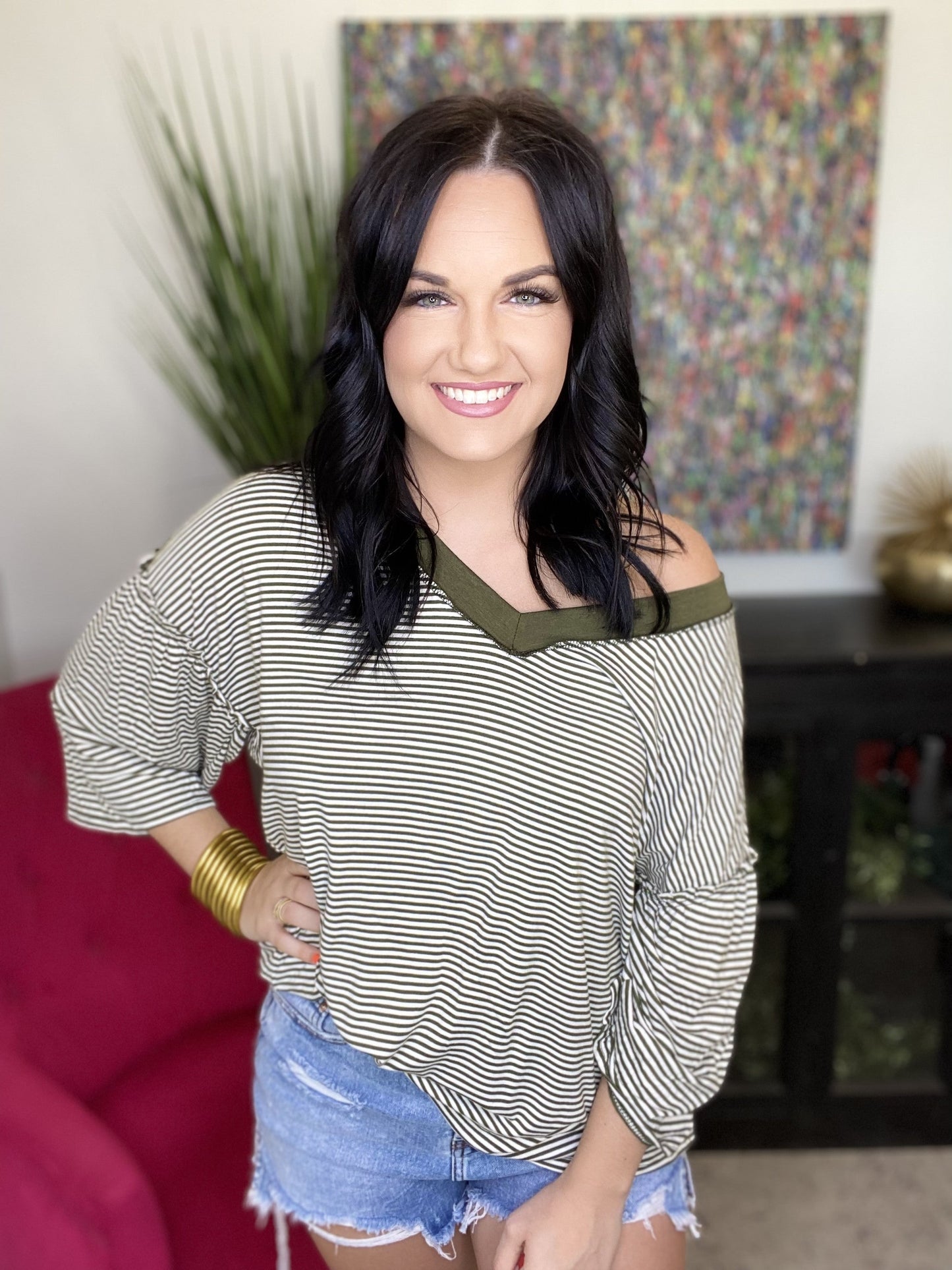Striped Sophie Top in 2 Colors