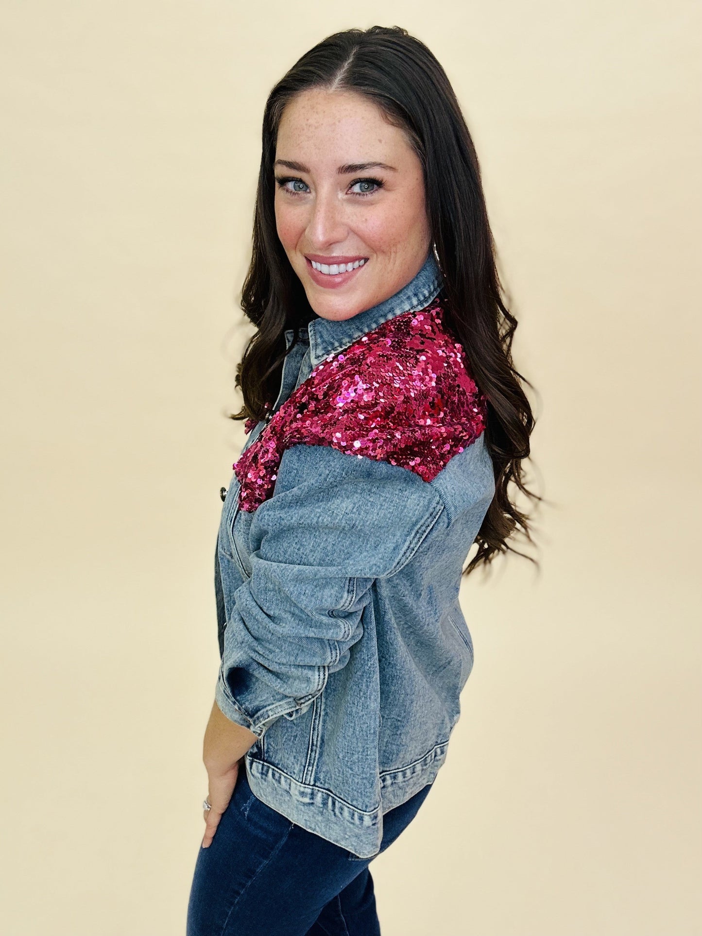 The Rhinestone Cowgirl Jacket in 2 Colors/AS