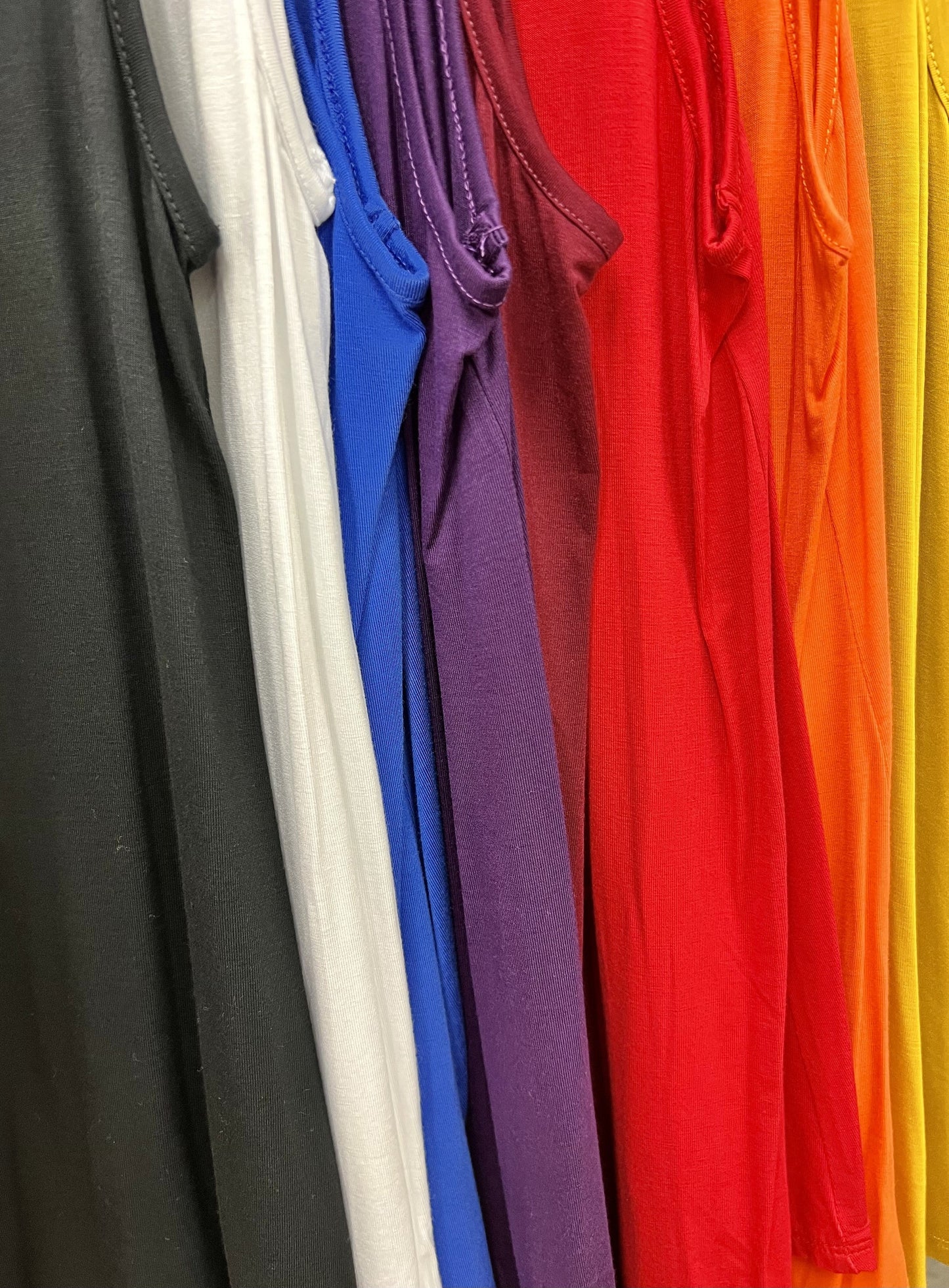 The Solid Adrienne Tank - 11 Colors/AS