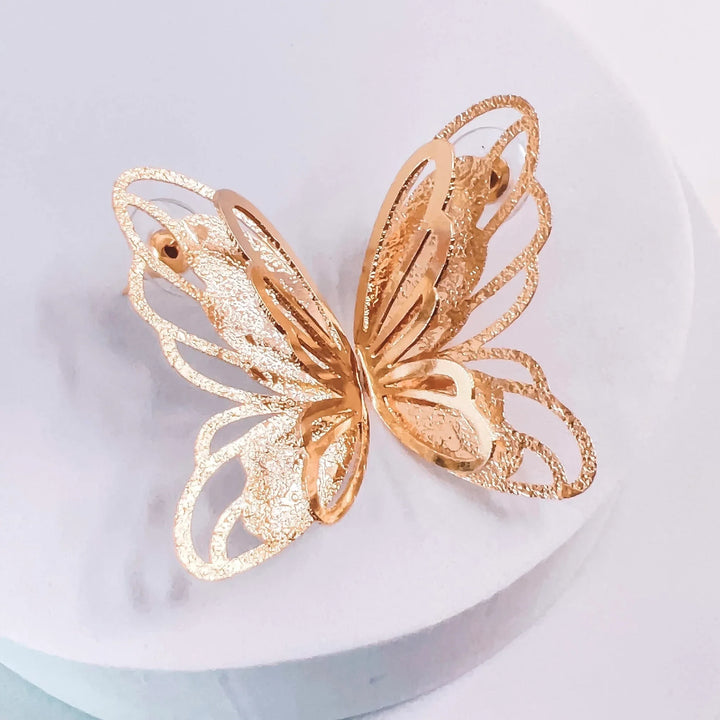 The Mary Butterfly Stud