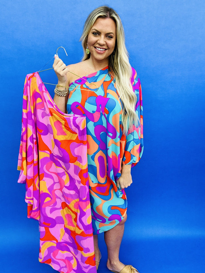 The Dreaming of Ohana One Shoulder Dress