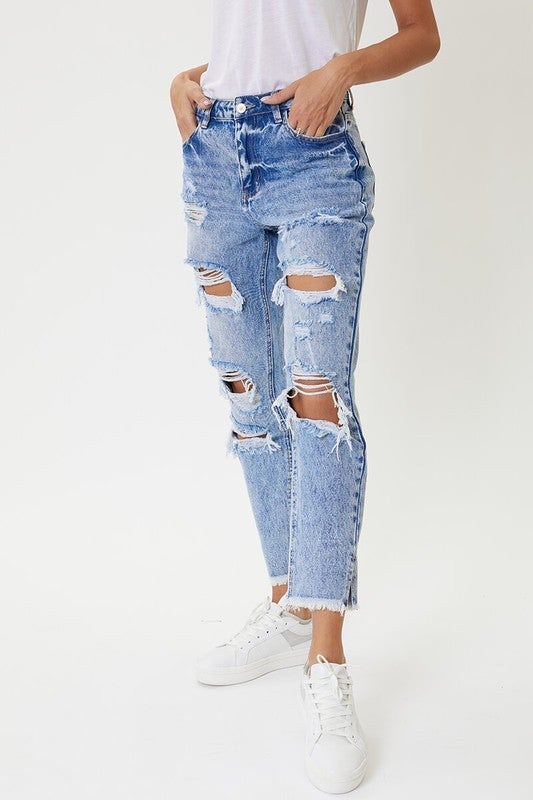 The Kelly High Rise Mom Jeans
