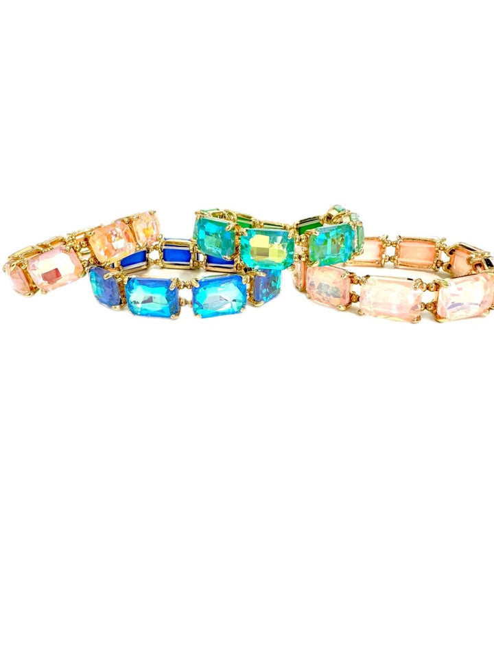 The Crystal Stretch Bracelet- 4 Colors