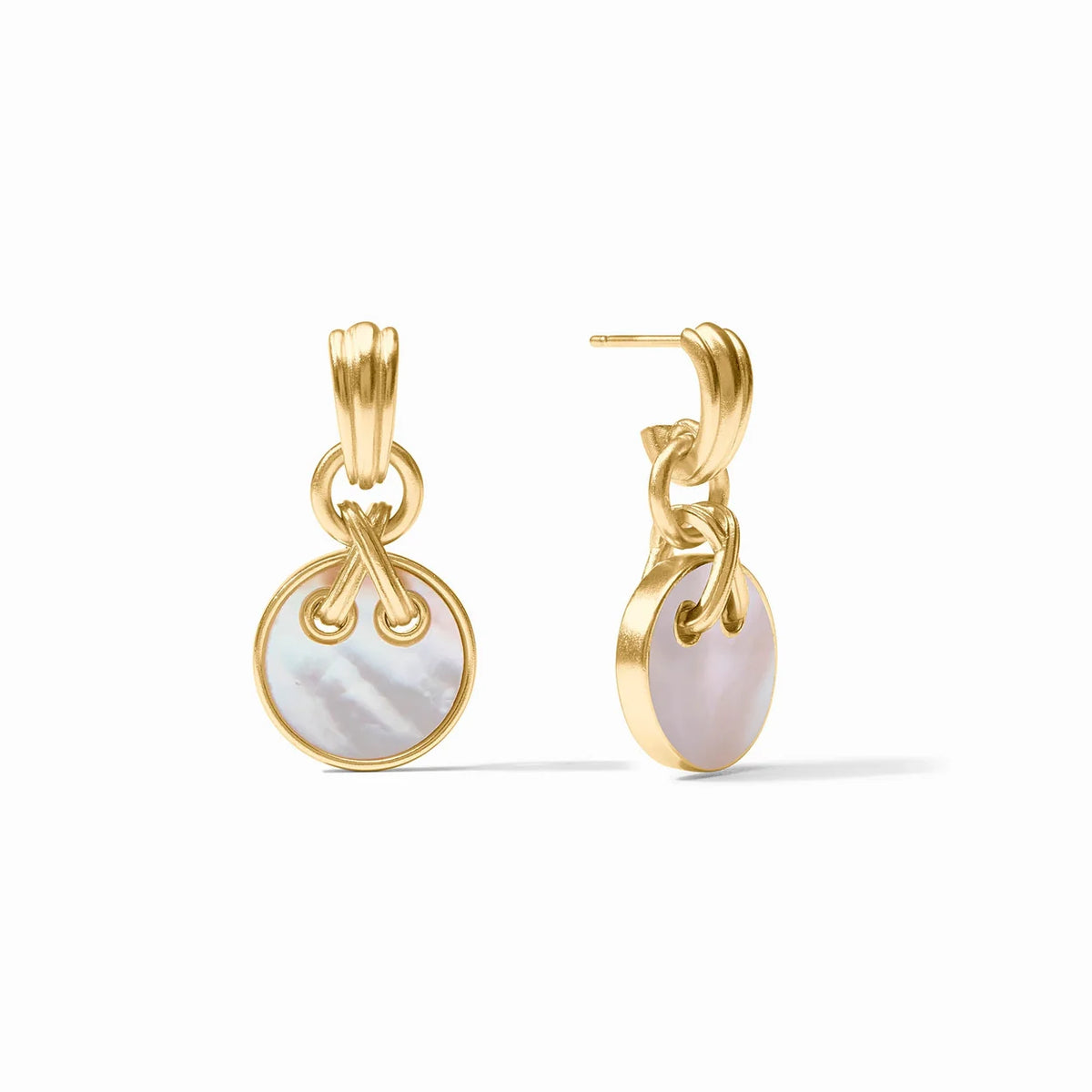 JV Essex Hoop & Charm Earring