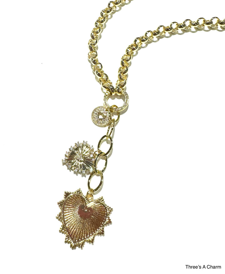 Three's A Charm Necklace