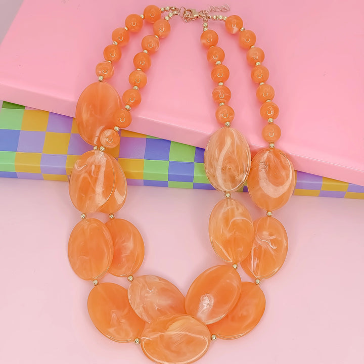Citrus Double Haze Necklace