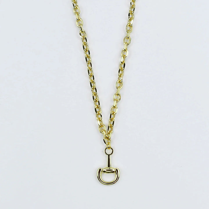 Golden Bit Necklace
