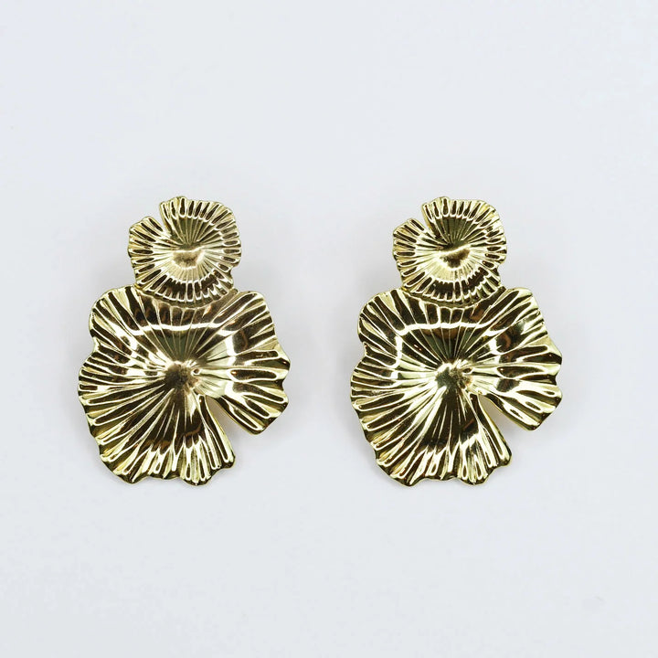 Golden Bloom Earrings