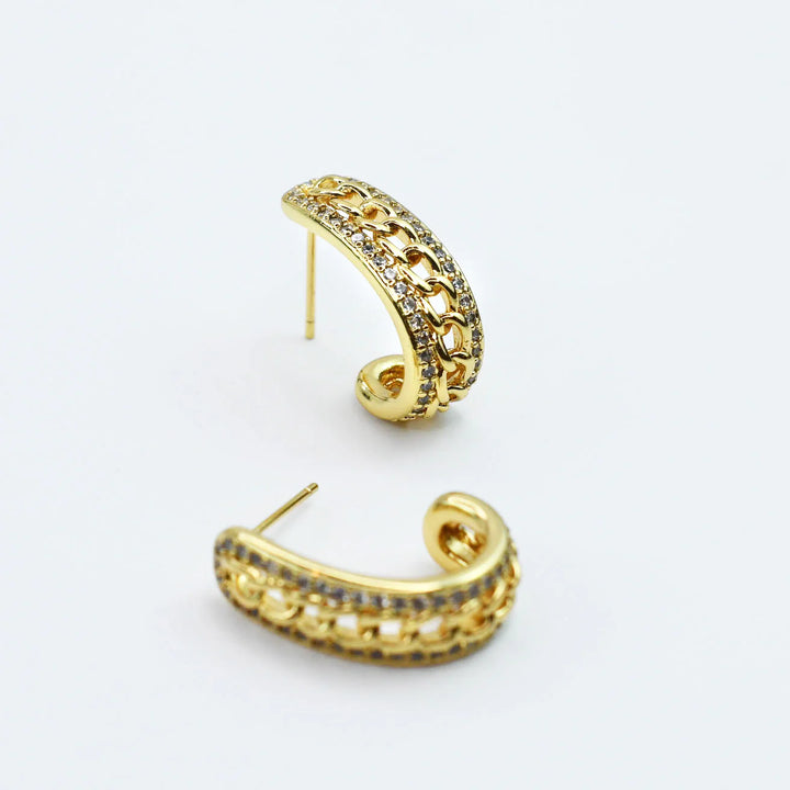 Lustre Loop Earrings