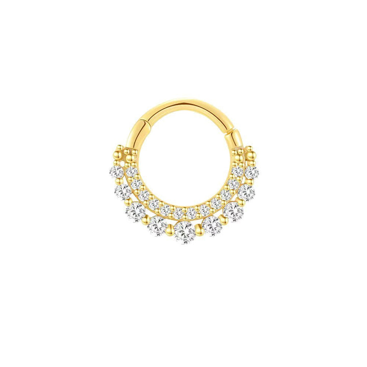 The Yara Hoop Stud Earring