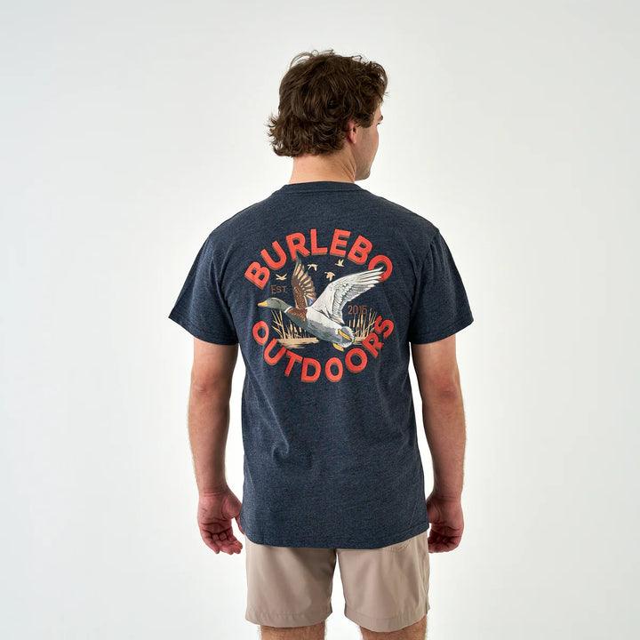 The Burlebo SS Tee in Old School Duck Hunt