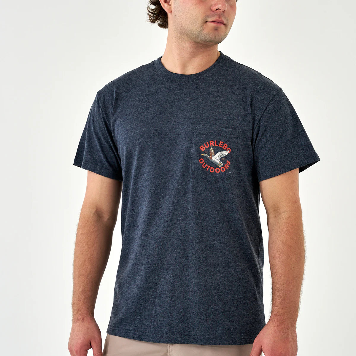 The Burlebo SS Tee in Old School Duck Hunt