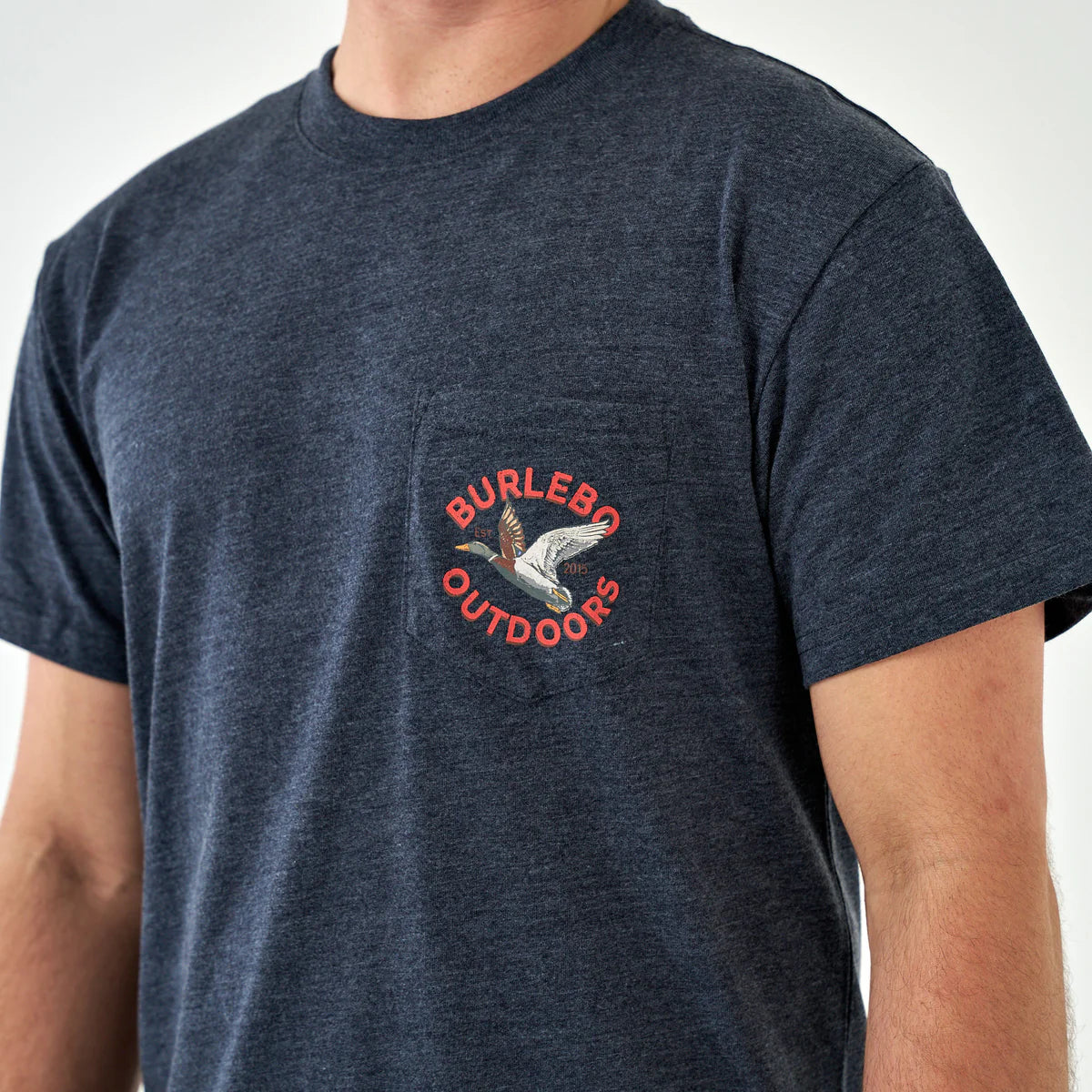 The Burlebo SS Tee in Old School Duck Hunt