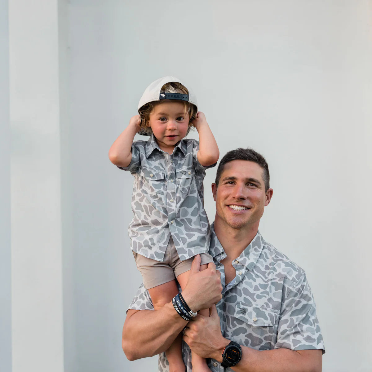 The Burlebo Performance Western Shirt in Classic Deer Camo