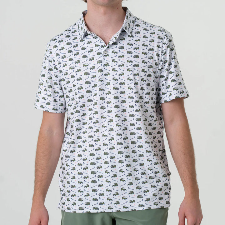 The Burlebo Performance Polo in Tap It In