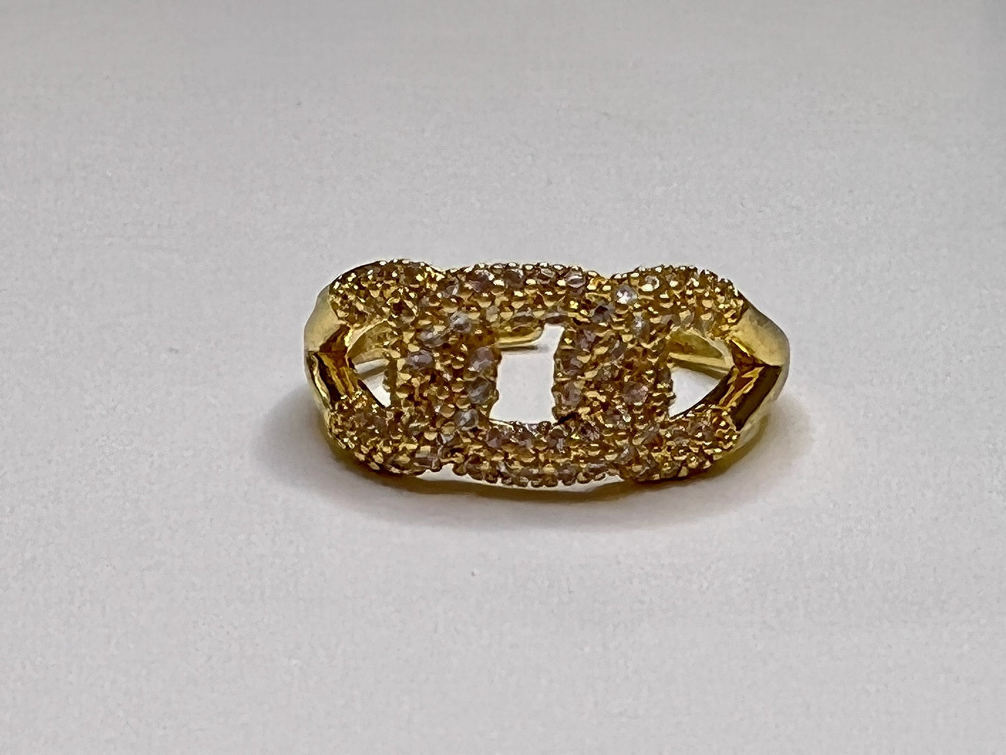Chain Links Ring