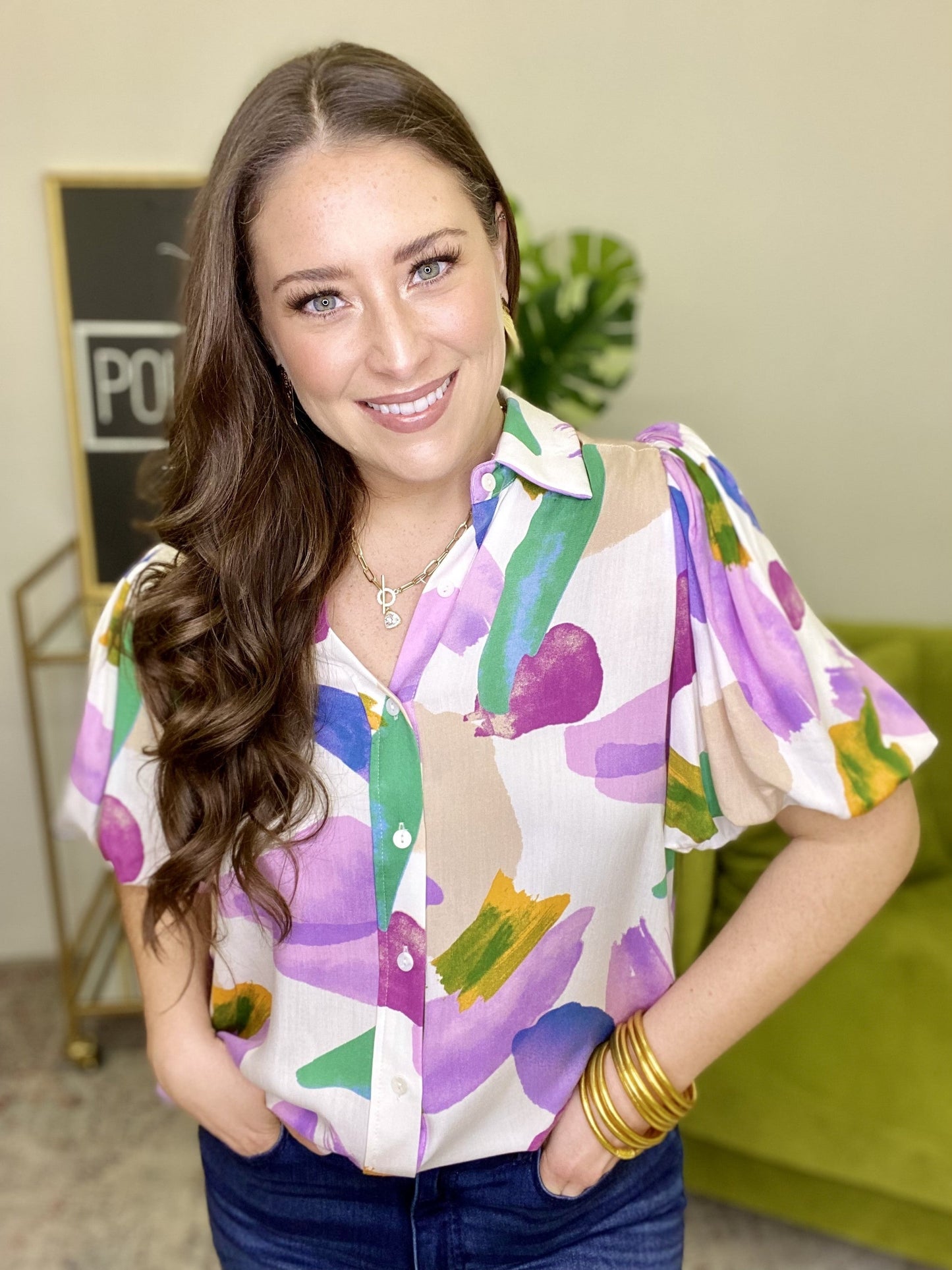 The Beth Bubble Top