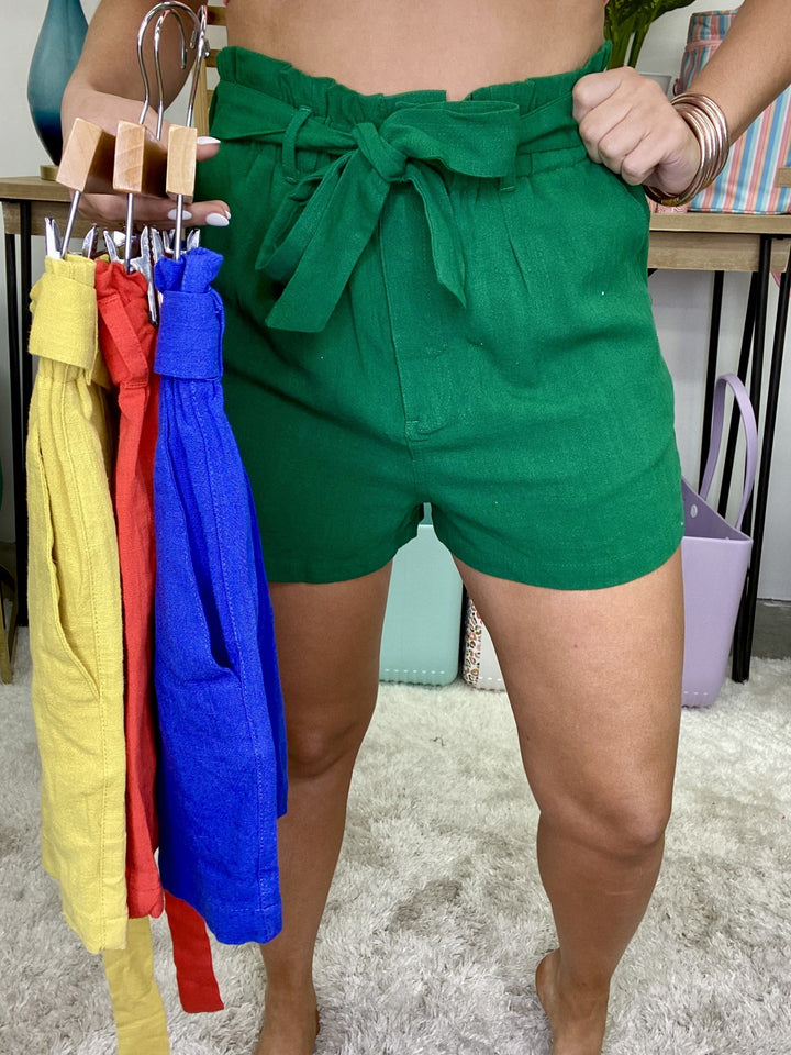 Linen Lizzie Shorts-4 Colors/All Sizes