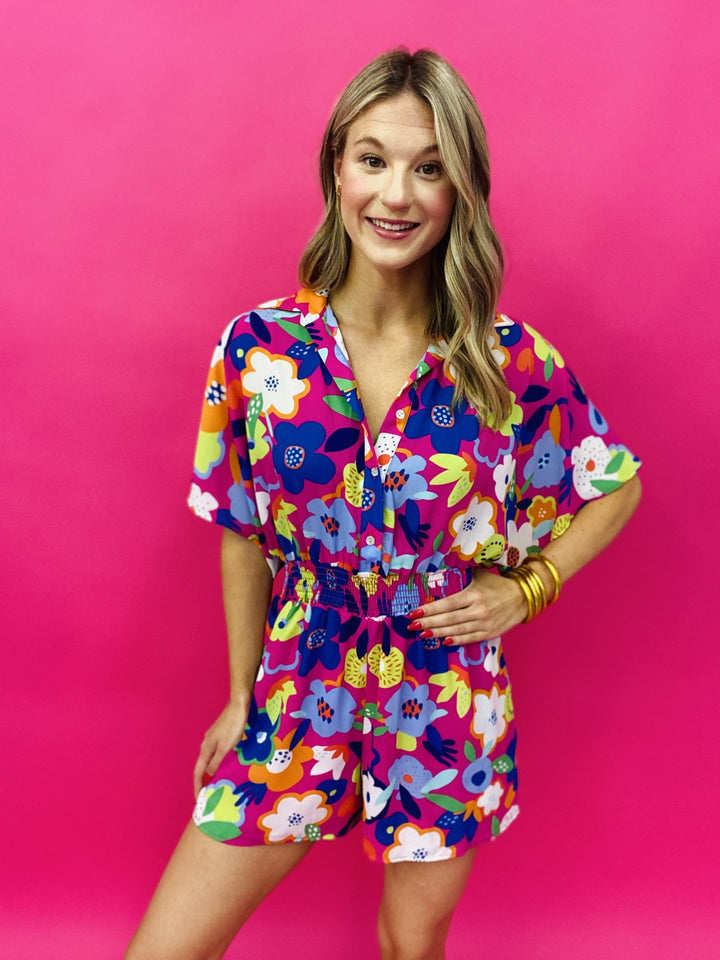 The Flower Bomb Dakota Romper - AS