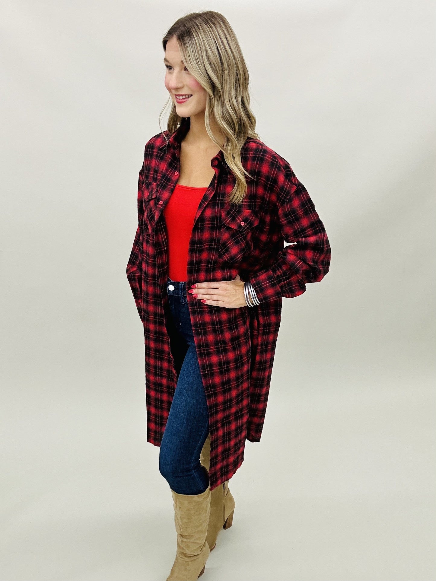 The Fieldhouse Duster Maxi in 3 Colors/AS