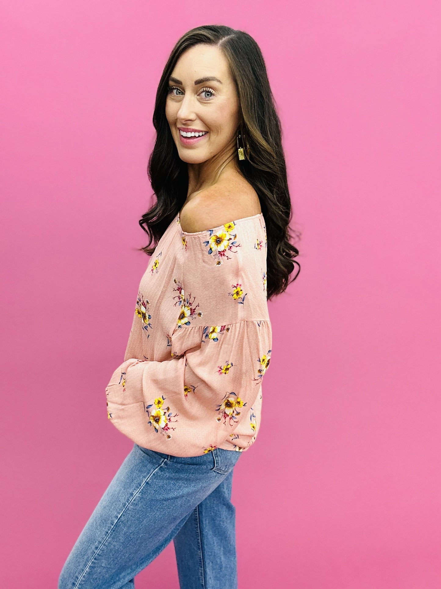 The Wiley Floral Top in 2 Colors