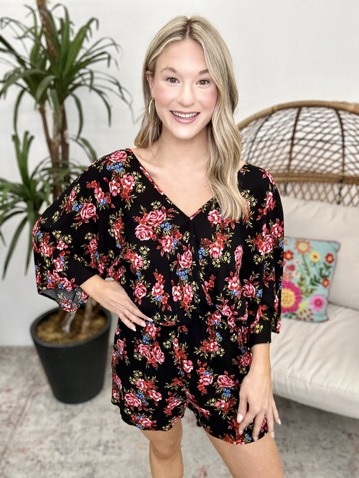 The Rose Bud  Romper