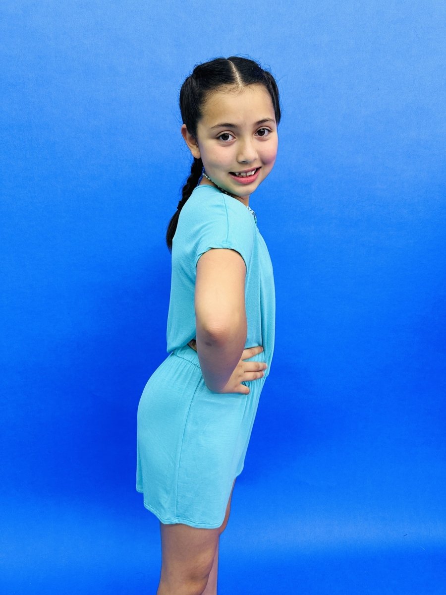 KIDS Tee Romper in 6 Colors