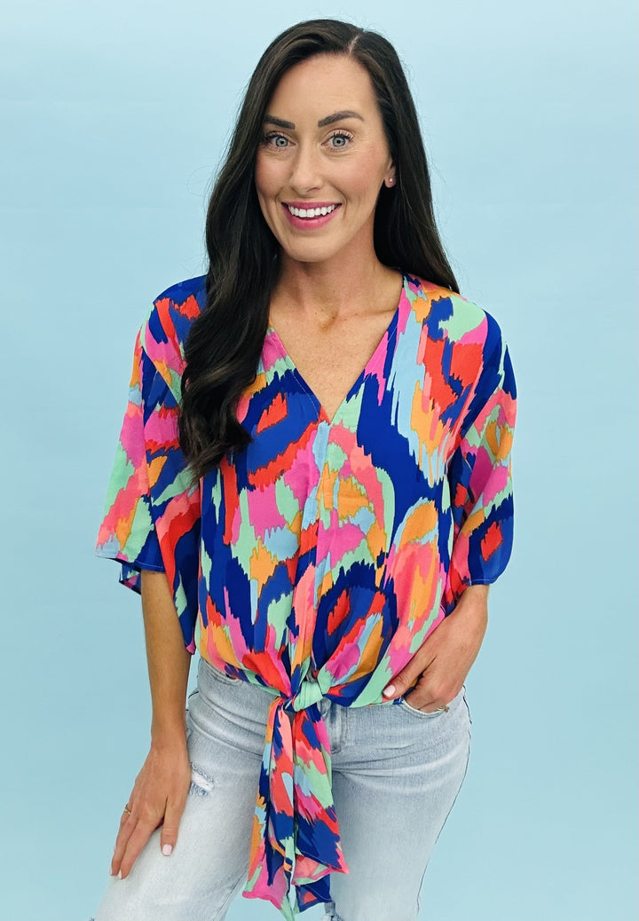 The Free Spirit Tie Top - AS