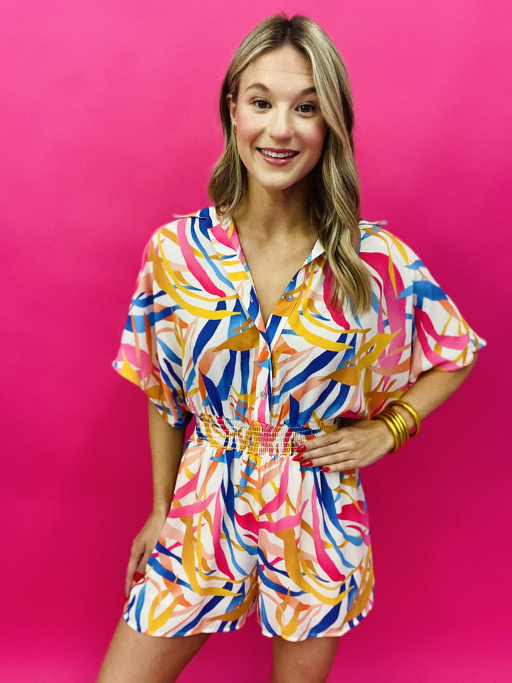 The Santorini Dakota Romper - AS