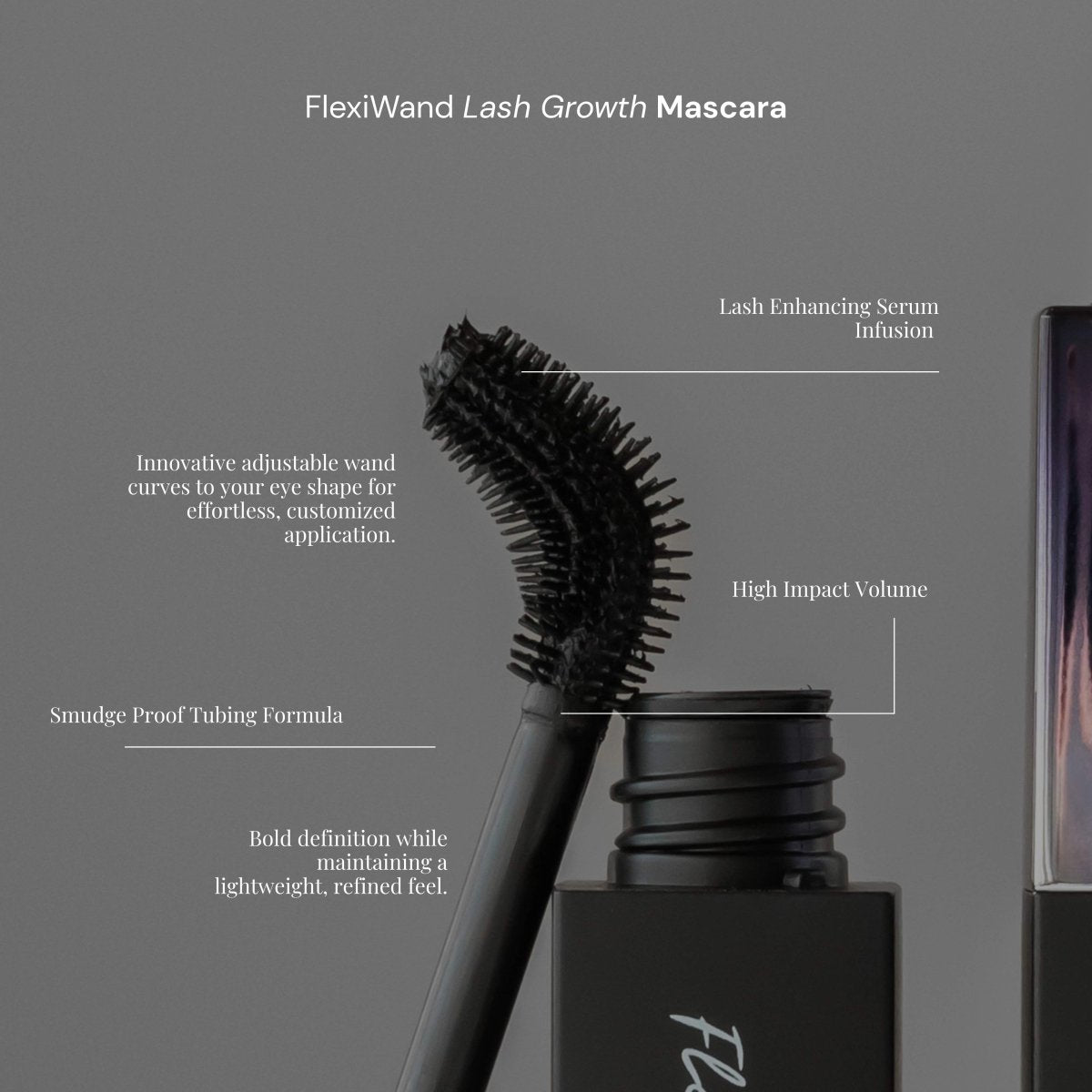 C&D FlexiWand Lash Growth Mascara