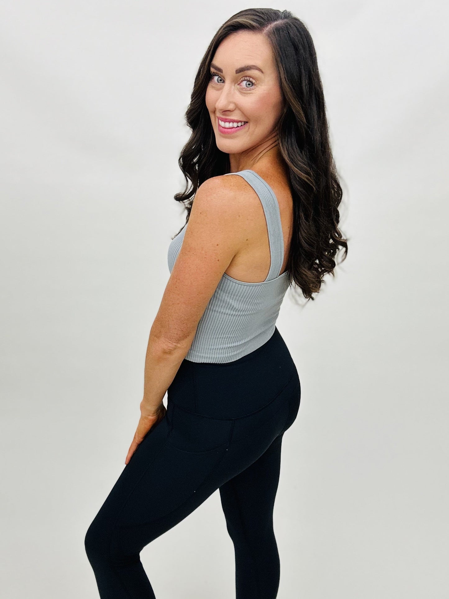LD STEAL - Ribbed Long Crop in 3 Colors