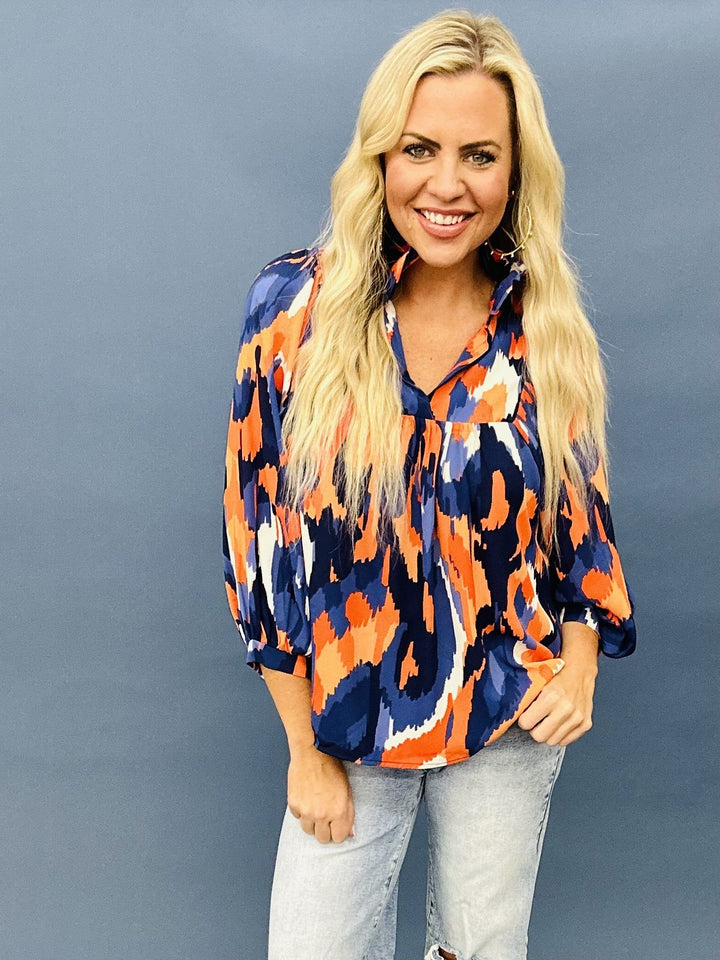 The Auburn Spirit Morgan Top - AS