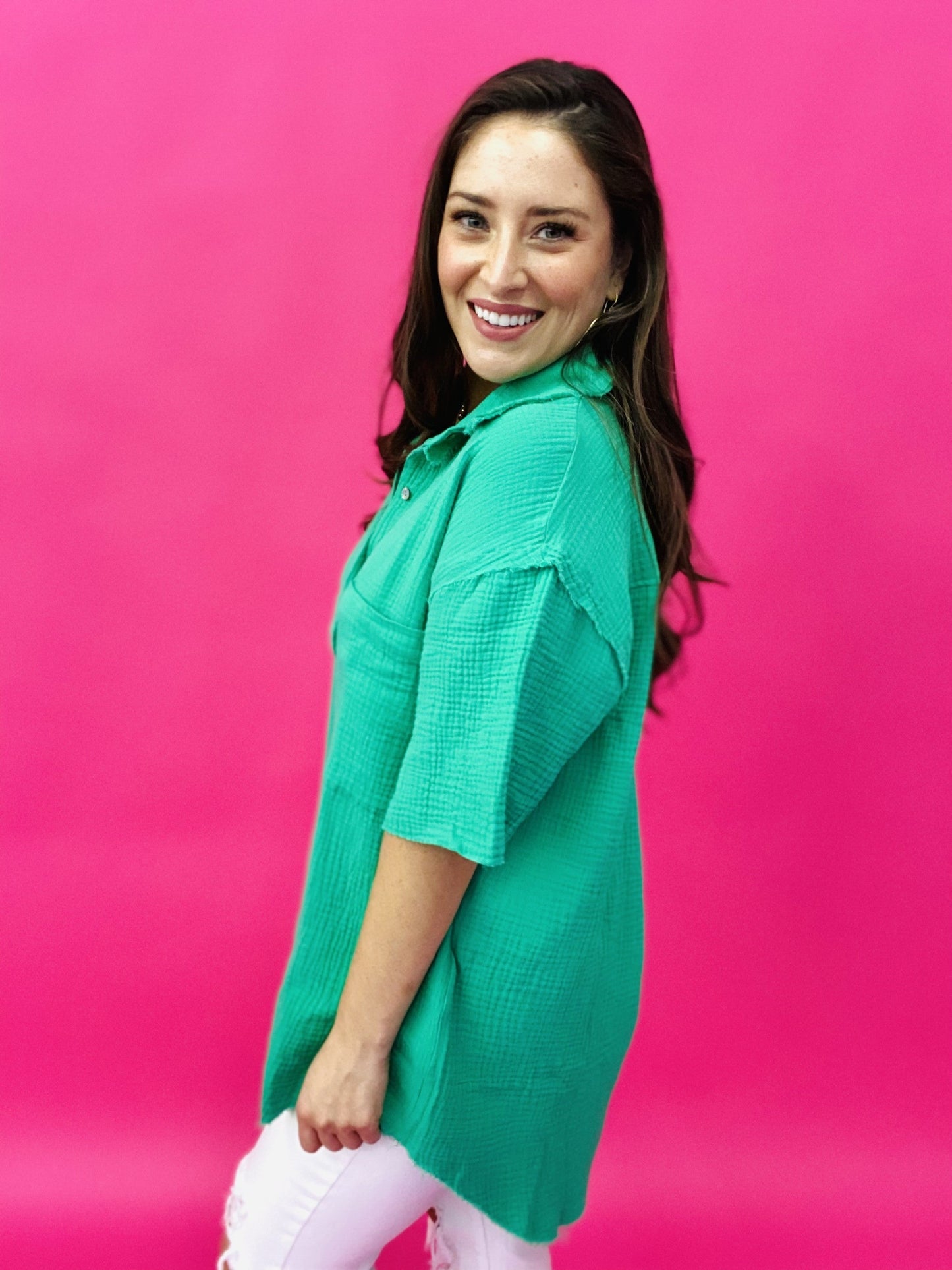 The Double Gauze Top - AS