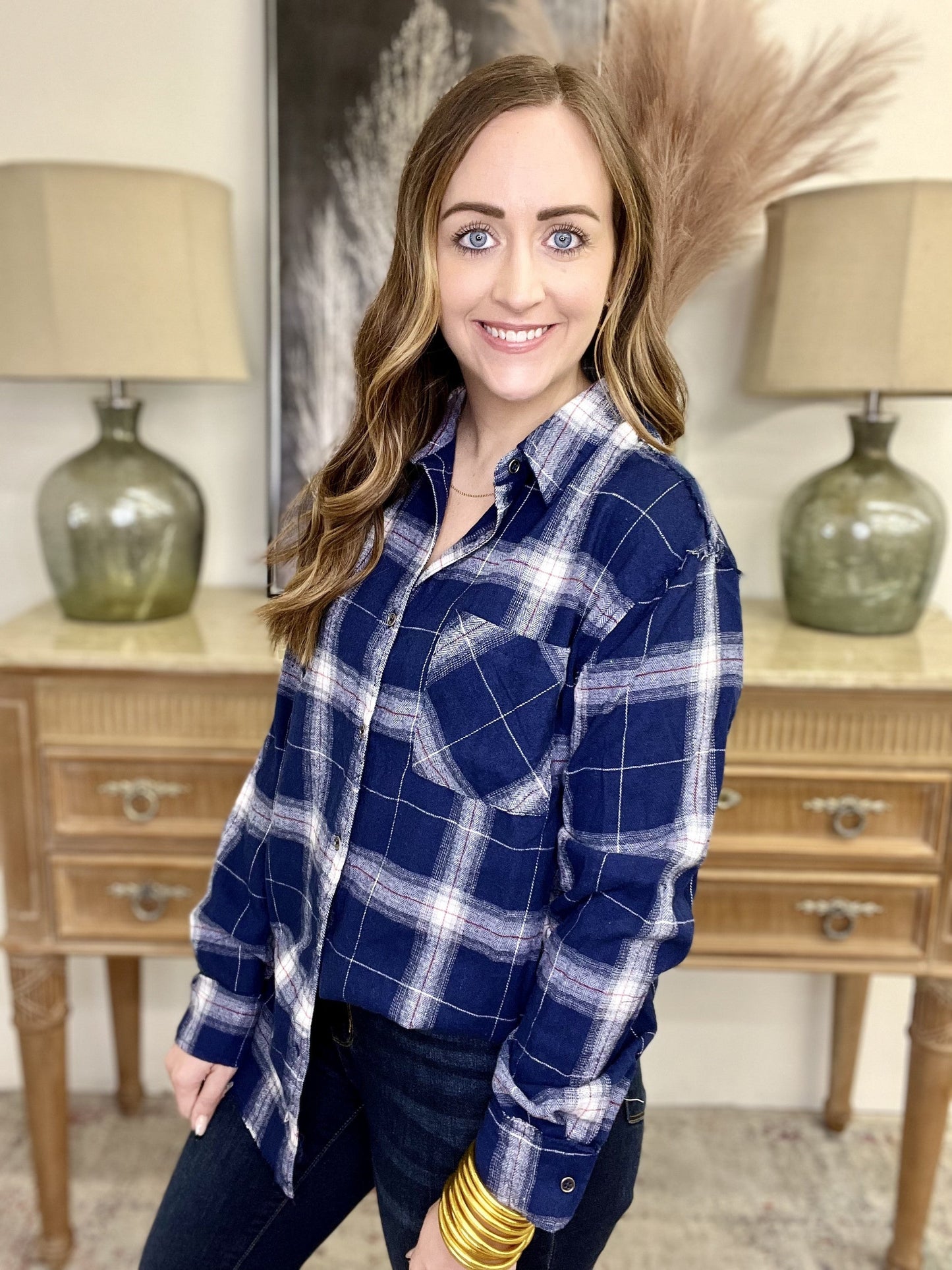The Boyfriend Button Down-4 Colors