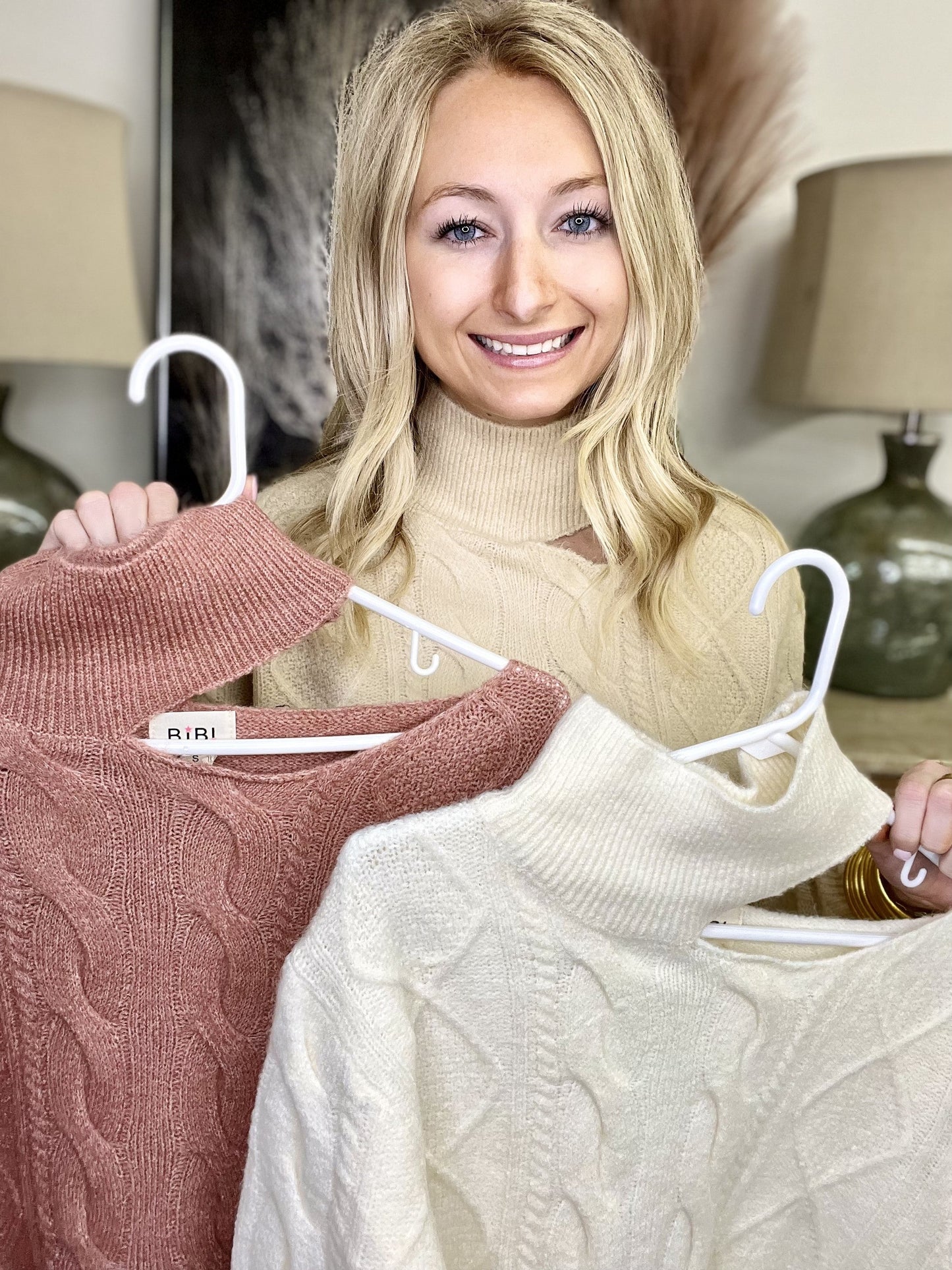 The Cable Wink Sweater-3 Colors