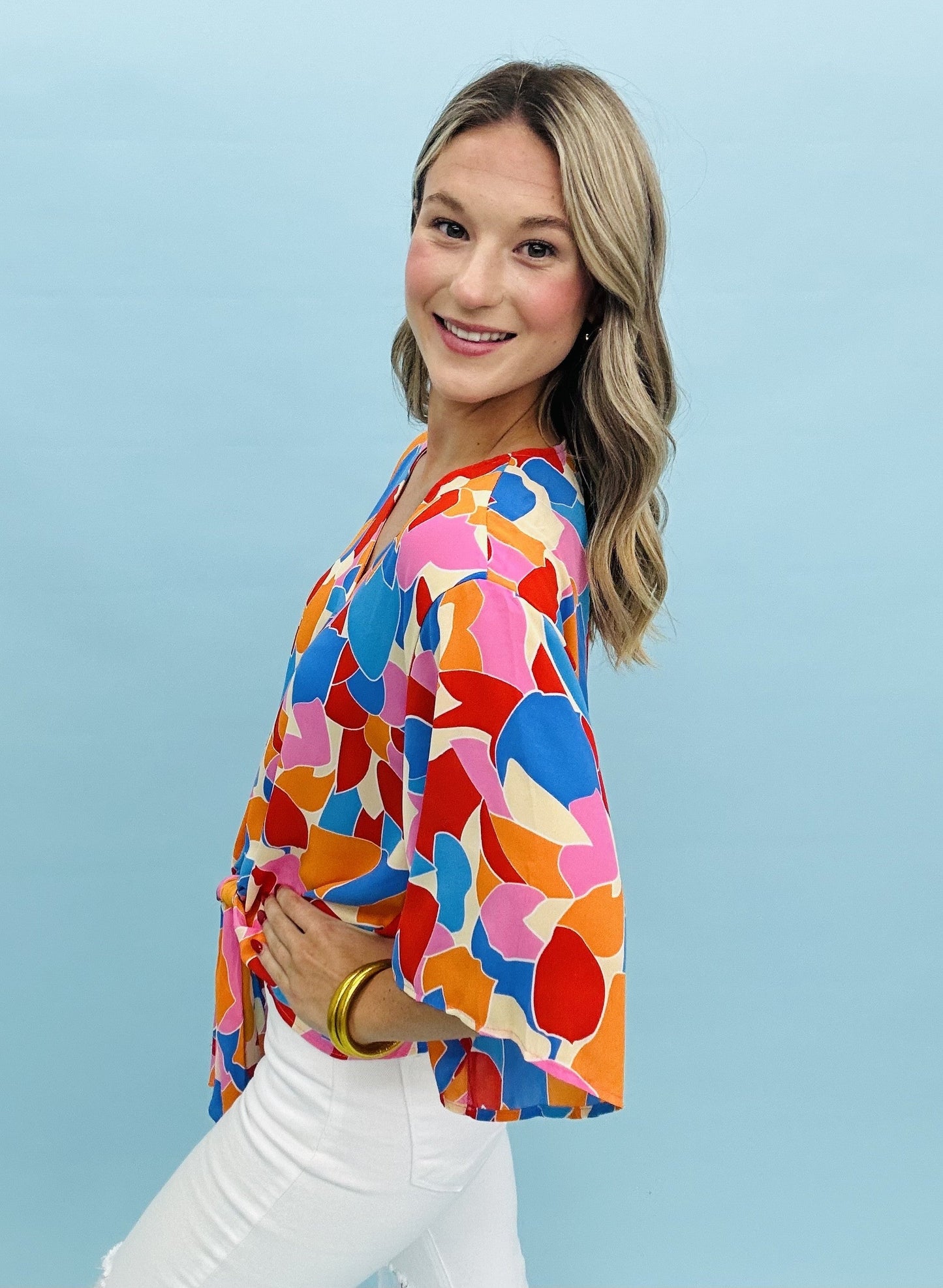The Juicy Fruit Tie Top - AS