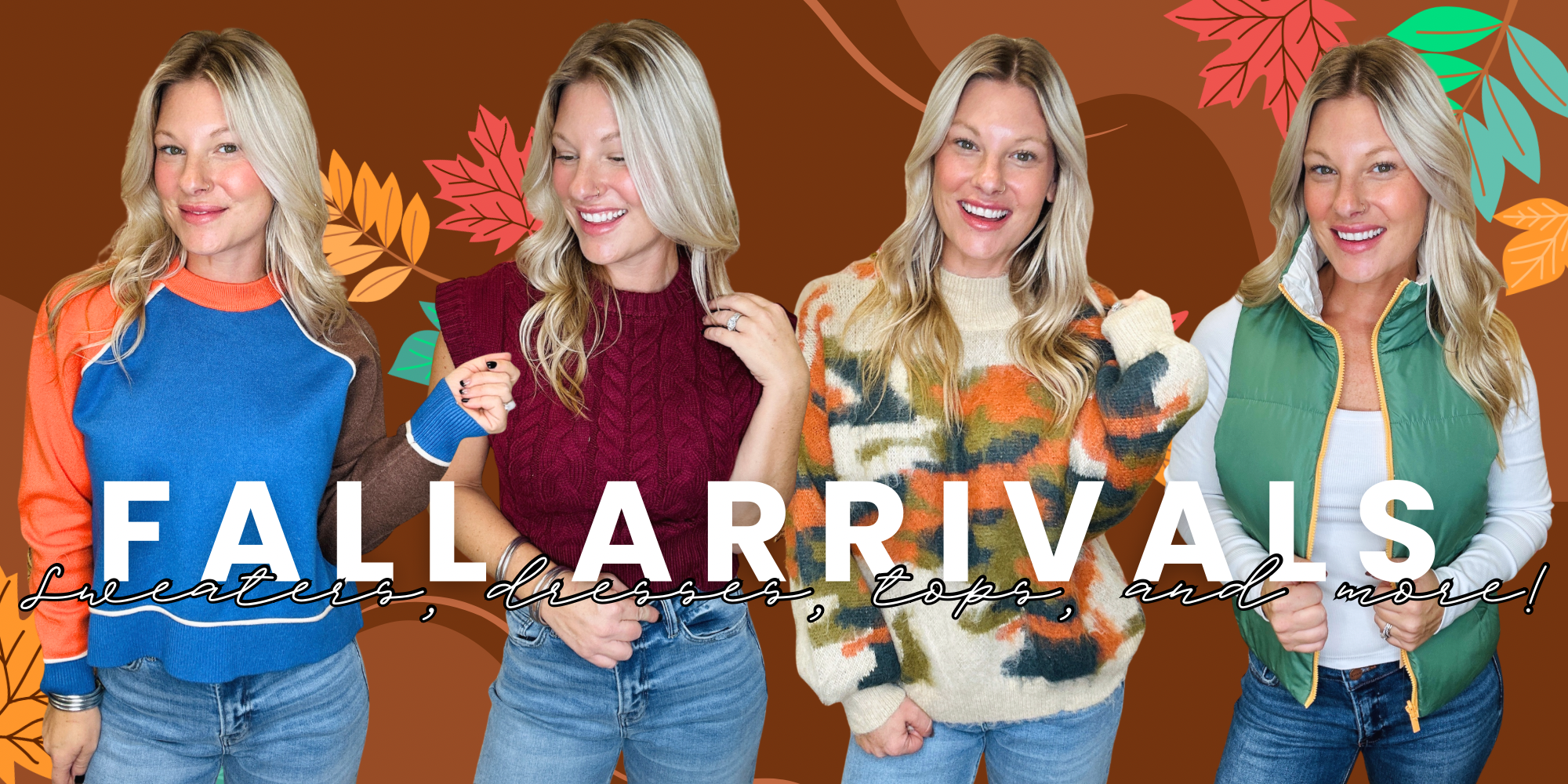 Fall arrivals