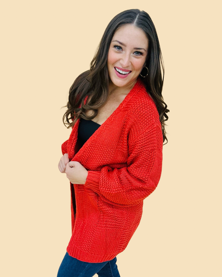 The Bubble Cardigan -  3 Colors