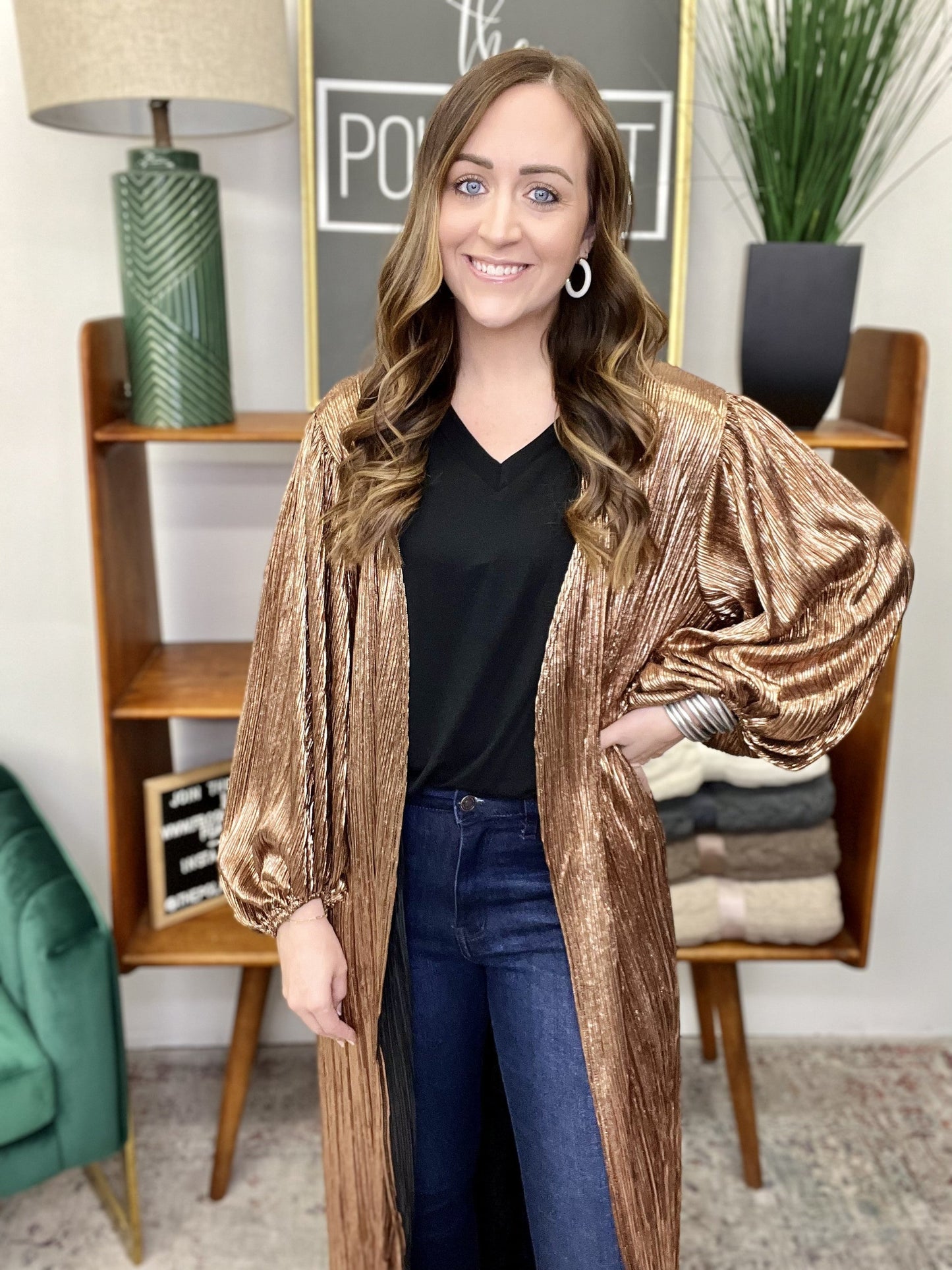 The Bronze Glam Duster - AS