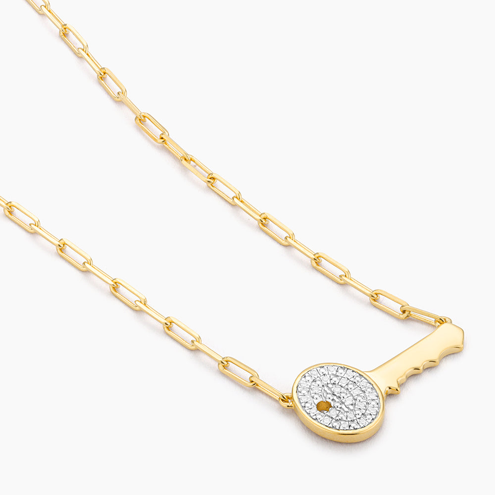 ES Magic Key Pendant Necklace