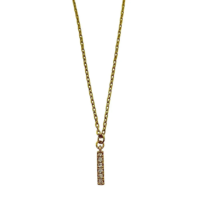 The Crystal Bar Necklace