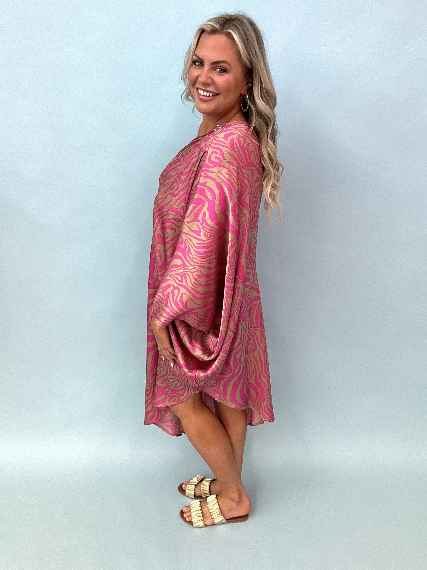 The Luxe One Shoulder Dress-2 Colors